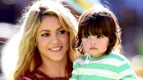 Shakira brought her biggest fan to the #WorldCupFinal! #Shakira eonli.ne/1mZHF3C