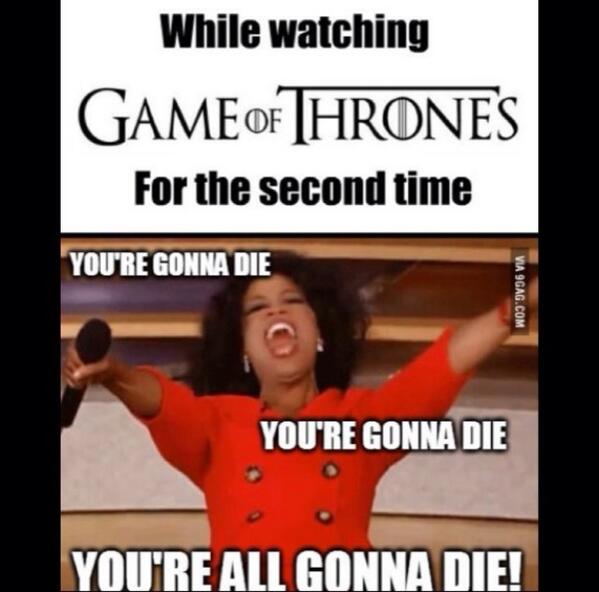 Daenerys's tweet photo. Watching Game of Thrones the second time around is like... http://t.co/BBlr6jZazD