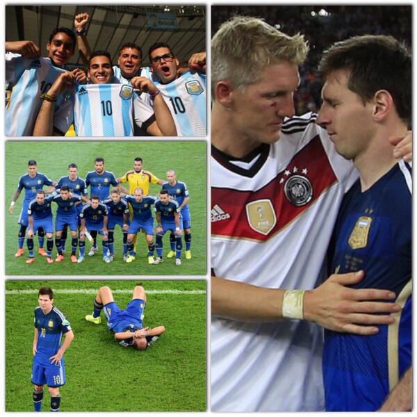 SI_FootballClub's tweet photo. Passion, respect and a Country that's proud of you. Congratulations to #ARG for a successful tournament. #WorldCup http://t.co/4eFGG9IIQn
