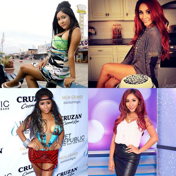 giannnita's tweet photo. I feel like Snooki doesn't get enough credit for her transformation 😍 http://t.co/Oh9KjIIlQ7