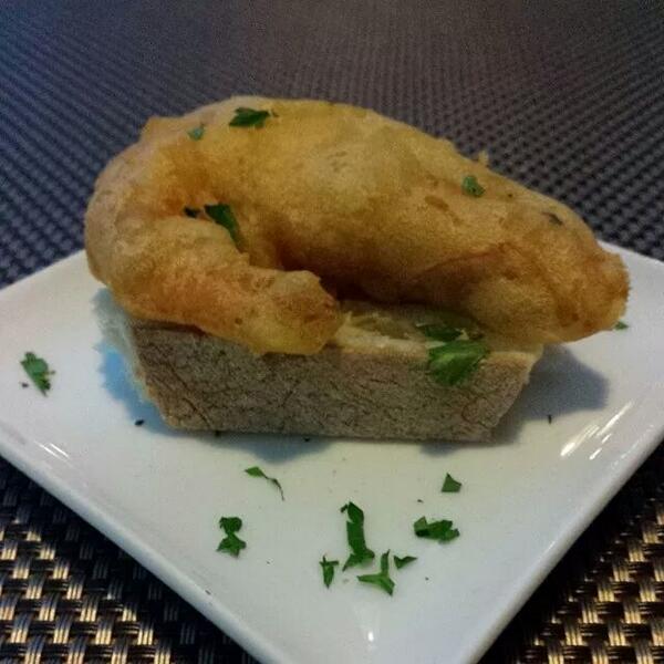 5illesm's tweet photo. Tempura de gambas http://t.co/vghsO4NDtM
