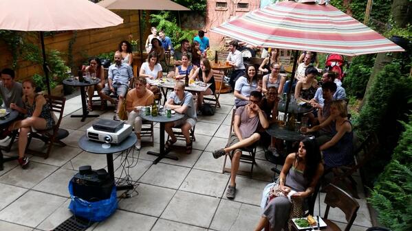 Charlottepatiss's tweet photo. Congrats Germany!
Argentina, you have heart!
Thanks everyone today!
Was a great day!
#WorldCup #Brooklyn #Greenpoint http://t.co/P6KnN7Wrol