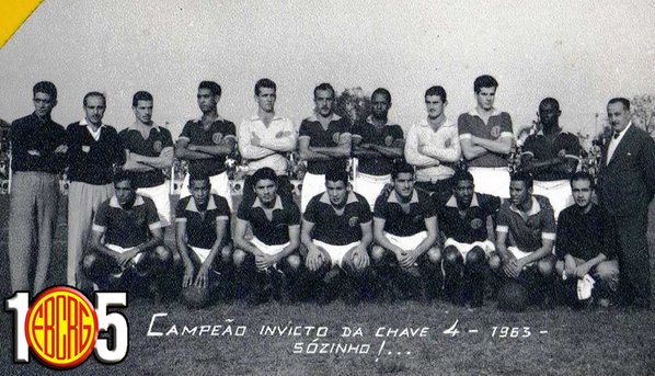 FCRiograndense's tweet photo. Contribuição de Nilo Dias. Time campeão de 1963.  #105anosdeteimosia http://t.co/lzgJJhHcVb