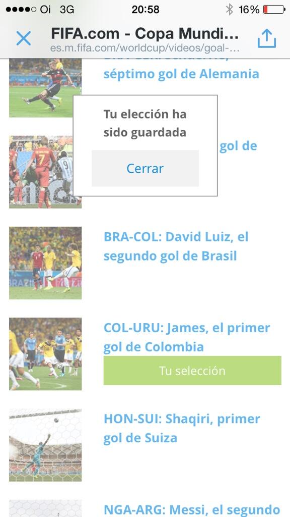 AndreaGuerreroQ's tweet image. Ya voté por el golazo de @jamesdrodriguez y uds? fifa.to/1oU5GGu RT que ese premio es de nuestro 10