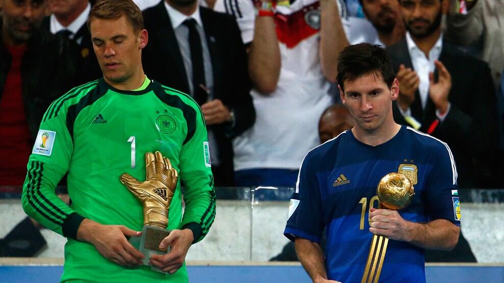 Roberto Bonafont X Brasil2014 Lionel Messi Manuel Neuer y James Rodriguez se llevan los premios individuales http t ndTKP8iyMg http t npnS5xCziS X