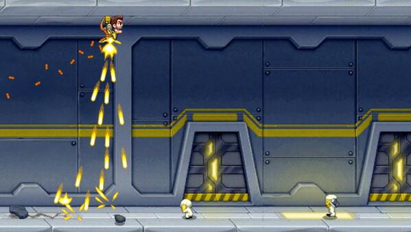 Reeseworld55's tweet photo. I just flew 161m in a totally crazy game of #JetpackJoyride on iPhonepaa http://t.co/3t3BA1949g http://t.co/LDPkIRDc2n