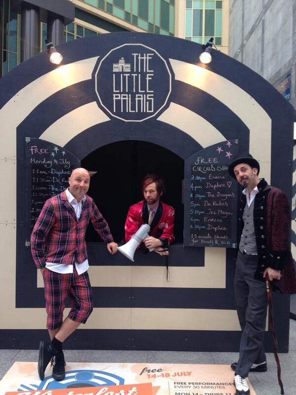 The good times are FREE in <a href="/rundlemall/">Rundle Mall Adelaide</a> this week #Adelaide! Look for the Little Palais circus tent! #schoolholidays