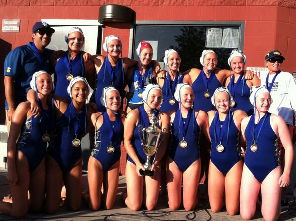 SB805WaterPolo's tweet photo. 12 Girls fall to our friends from Commerce in Gold Medal game, 14s Girls defeat Laguna to take Gold! Go SB! http://t.co/IeTfXVziqJ