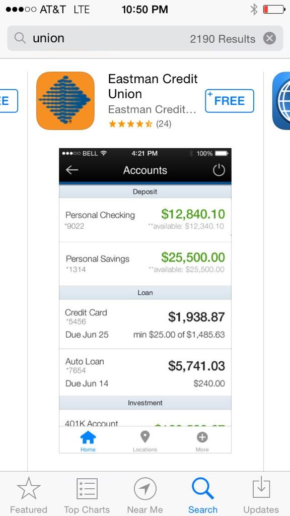 rynfrz's tweet image. Credit Unions show why you should use them over anyone else. #sameapp