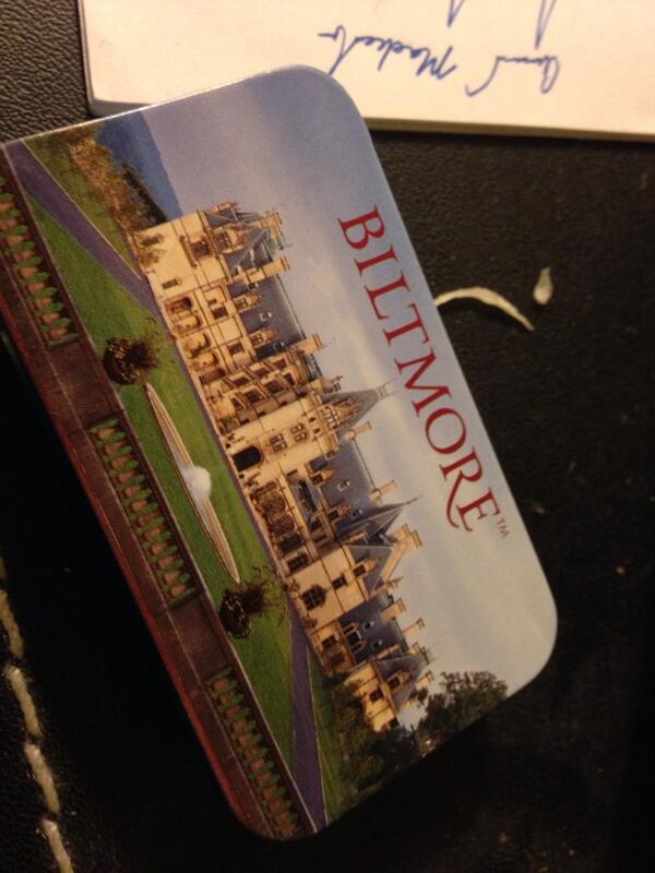 immacherla's tweet photo. Biltmore Estate mints anyone?? #cona2014 http://t.co/euhQm0RjhC