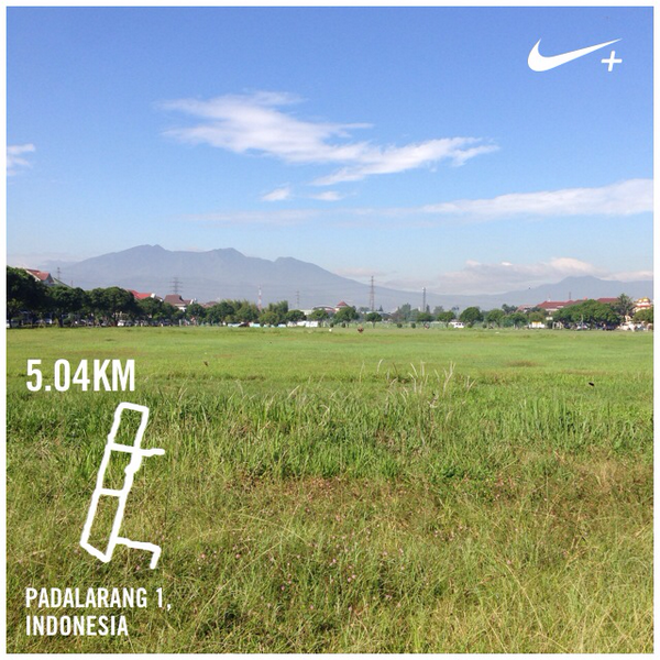 CKevinIvander's tweet photo. #makeitcount #werunbdg I just ran 5.04 km @ a 7'06"/km pace with Nike+. http://t.co/dq3MGpuAu7 #nikeplus http://t.co/SVhBmDwR8h