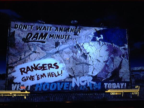 telltalezombie's tweet photo. Fallout new Vegas don't wait another dam min tune http://t.co/fuE4DmePs8