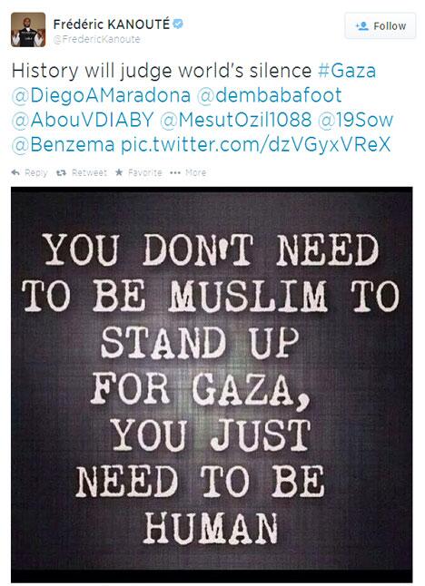 #PrayForGaza kplg.co/Bn3Q - Inilah Barisan Dukungan Pesepakbola Dunia Untuk Palestina