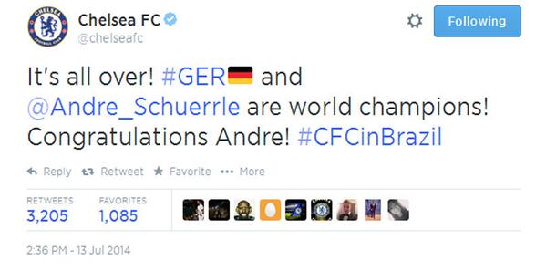 [PiDun 2014] kplg.co/BoF7 - Mourinho &amp; Keluarga Besar Chelsea Kirim Selamat untuk Schurrle