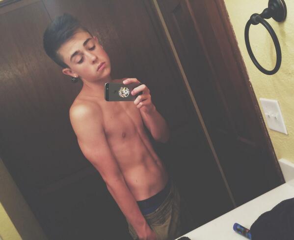 Hayes Grier Mirror Selfie