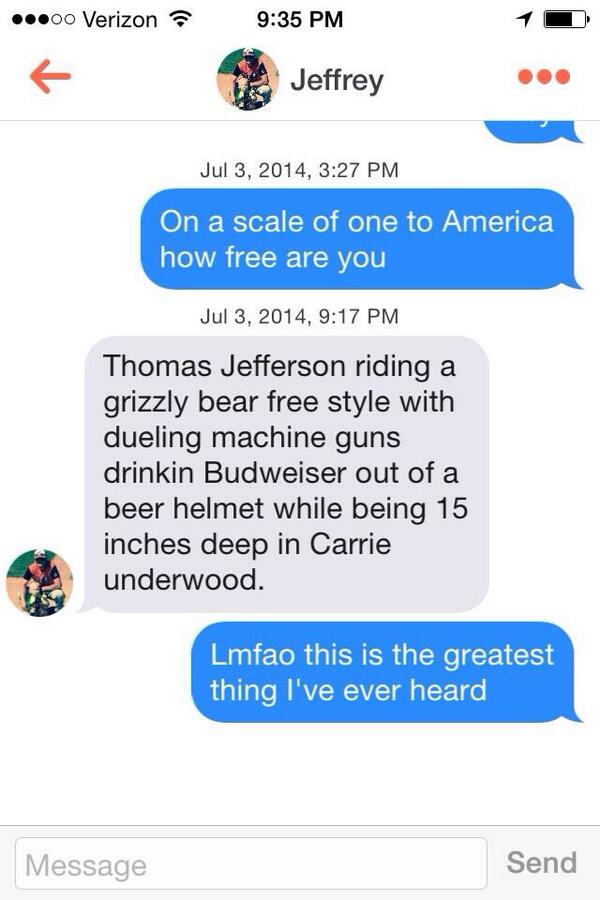 TindrProbs's tweet photo. AMERICA http://t.co/BNJ7f4lQlr