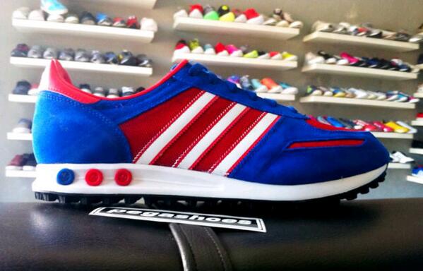 adidas la trainer blue red