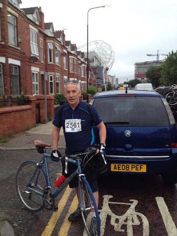 eamon70's tweet image. Great day cycling for the Christies charity from old Trafford to Blackpool yesterday