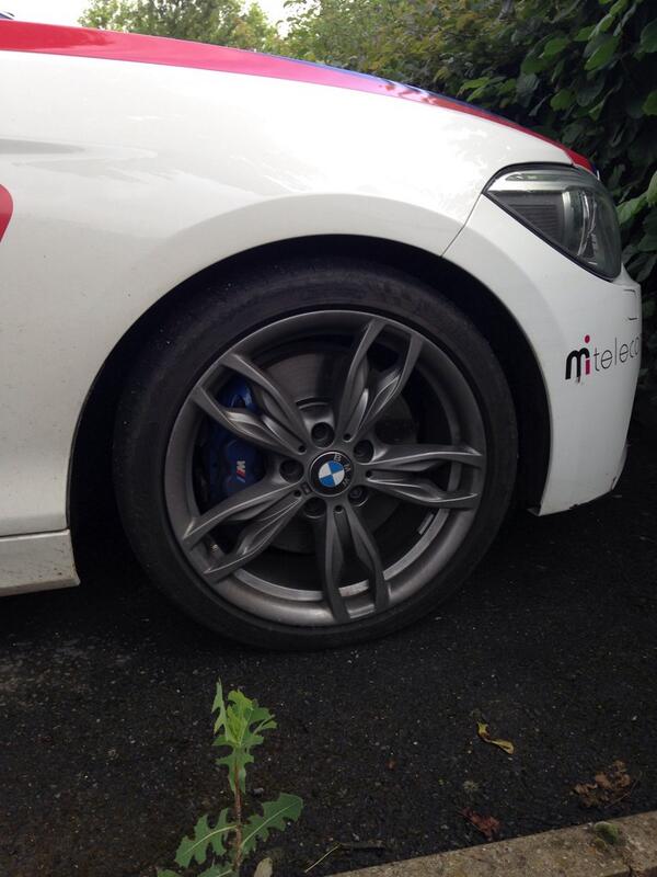 MiTelecom's tweet photo. Identified the puncture, but we've pumped it up and we're making a run for the border! #ttc14 http://t.co/49zkBu6isA