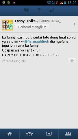 MaghfirohFi's tweet photo. mksih ka @Fani_Nurhandini http://t.co/DLiofjRSFi