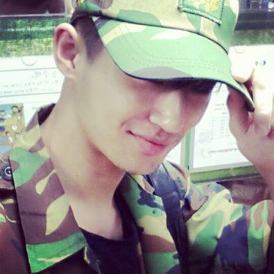 140714 นายทหาร Byun Wooseok  !!!!!  #regram #kplus #byunwooseok