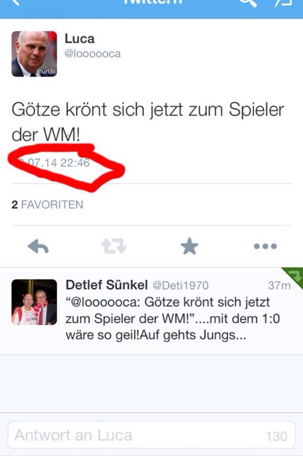 loooooca's tweet image. umso geiler das es geklappt hat!!! #mitansage #weltmeister #götze 👑