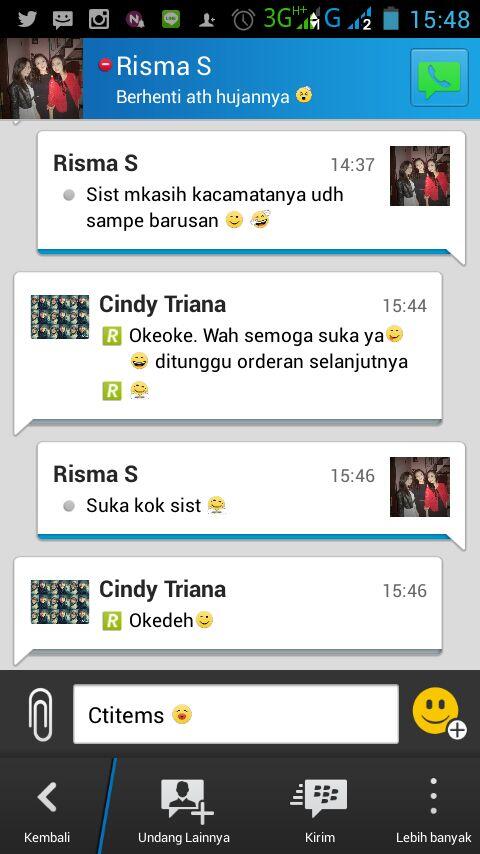 CTitems's tweet photo. Testi dari sis risma:) alhamdulillah. Thankyou yaaa;) http://t.co/ixdcG5MN0K