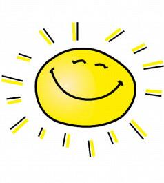 It's bound to be a very hot week. Please remember to wear sunblock if you're out in the sun. #HereComesTheSun