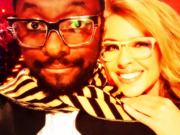 Cool eyes on #theVOICEau with the lovely <a href="/kylieminogue/">Kylie Minogue</a>