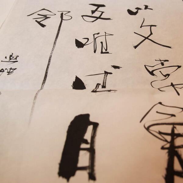 GobiernoDanilo's tweet photo. Durante la visita, Yuan Xikun obsequió al presidente Medina un retrato y una caligrafía de su autoría. http://t.co/EDgST1nG0t