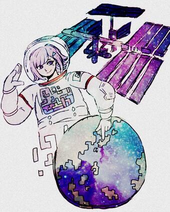 宇宙ステーションのtwitterイラスト検索結果 古い順