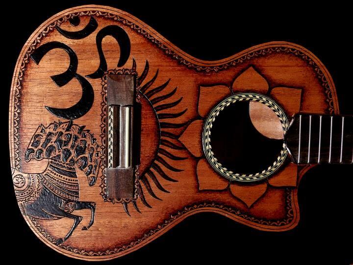 George Harrison on Twitter: "RT “@JakeShimabukuro: Beautiful George Harrison-themed  ukulele shared by Kimmy Zimmy. http://t.co/Alpx1nAf3u”" / Twitter