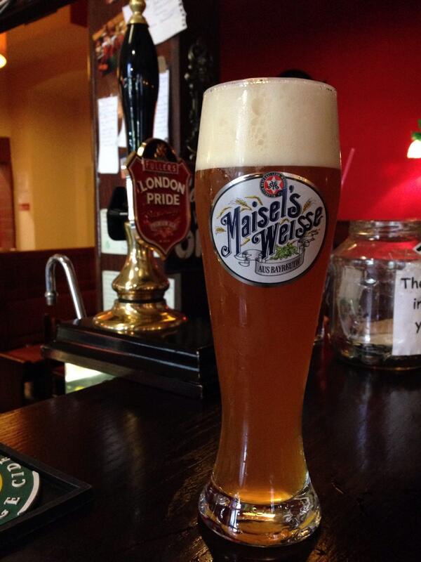 TheImmigrantBar's tweet photo. Fan of Weissenbeer? Why not to try one of the very best? Maisel's available @ The Immigrant! http://t.co/Hf9mHHoGMJ