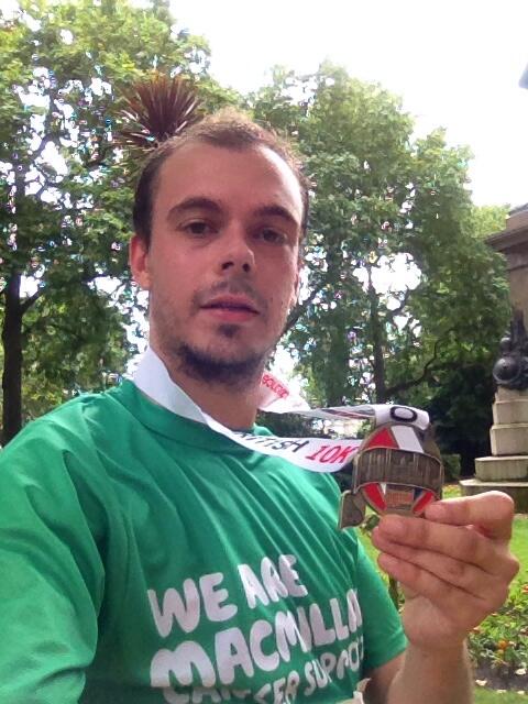 lee_stapleton's tweet photo. So I smashed the British 10k in London yesterday all for Macmillan cancer support! 50 minutes, not too shabby 😊 http://t.co/sv9QX6Ae5C