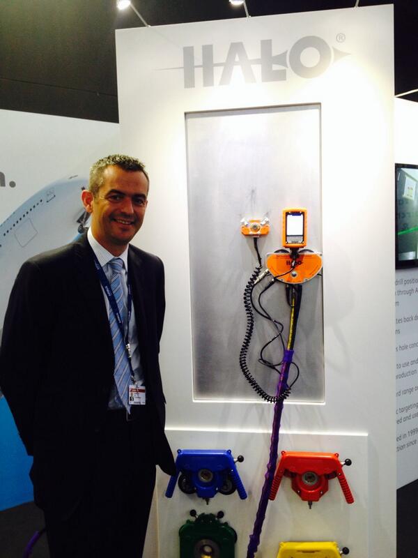 HALOSENSOR's tweet image. #HALOSENSOR are happy to receive our new TT Electronics plc CEO Richard Tyson to the stand Hall 1 D10 #FIA14