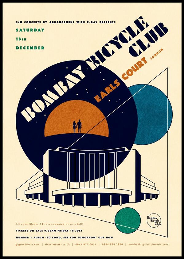 It's official - <a href="/BombayBicycle/">Bombay Bicycle Club</a> are coming to Earls Court this December! eco.co.uk/event/bombay-b…