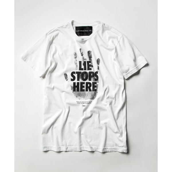 LIE STOPS HERE Tシャツ