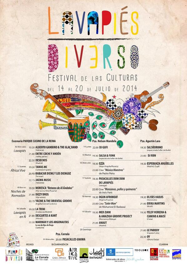 #Lavapiés D I V E R S I D A D #Festival 
#AsociaciónVecinos #LaCorrala @lamarea_com 
lamarea.com/2014/07/09/cua…