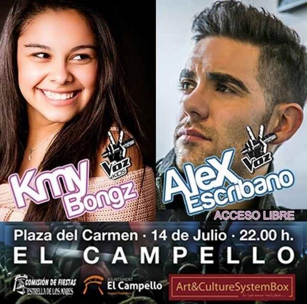 _Alex_Escribano's tweet photo. Nos vemos esta noche en Campello. Habrá sorpresas! @kmybongz #VamosDeBienEnMejor http://t.co/qrbZXu7lS7