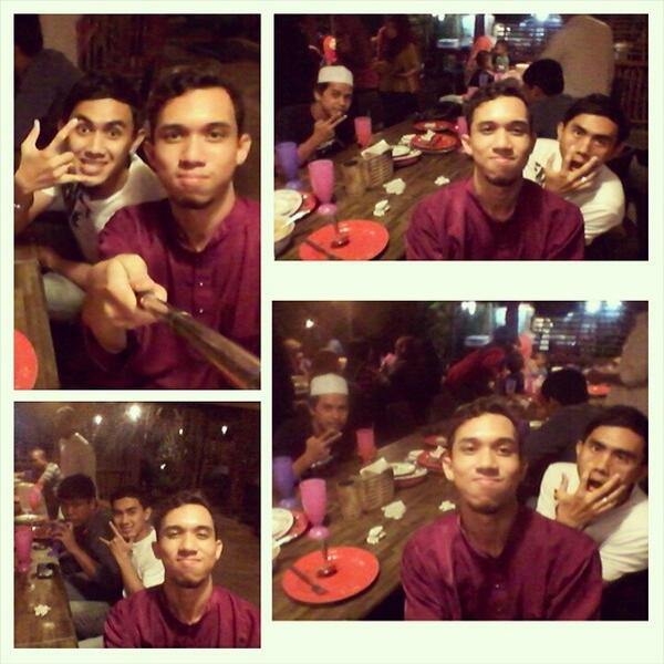 amirulsolihdin's tweet photo. selfie seketika... #amree happy ifftar http://t.co/mulNB9PjFT