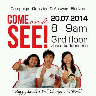 Come&amp;amp;See! Campaign-Q&amp;amp;A-Election <a href="/dharani_tan/">Dharani Kandahsari</a> <a href="/LanArief/">Lana Arief</a> <a href="/EdwinaNadia/">edwina nadia sindy</a> 'Happy Leaders will change the world'
