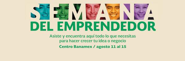 SE_mx's tweet photo. #SemanadelEmprendedor, asiste y encuentra todo lo que necesitas para hacer crecer tu idea o negocio http://t.co/VmxlG0LneD