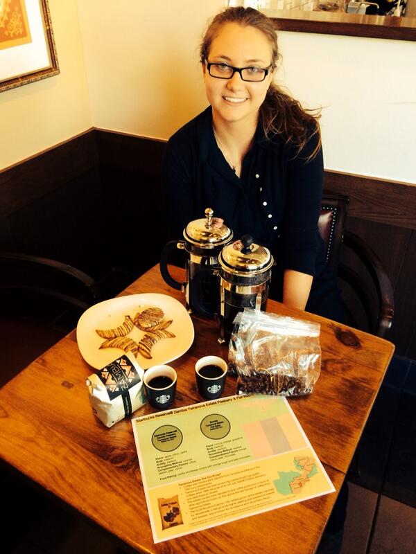 RoWiseSBUX's tweet photo. Great coffee mast cert! Carrie @9918 created tasting cards &amp; roasted her own beans! #summer3 @rchamber5 @AnneKHollis http://t.co/5yDSwWnHY4