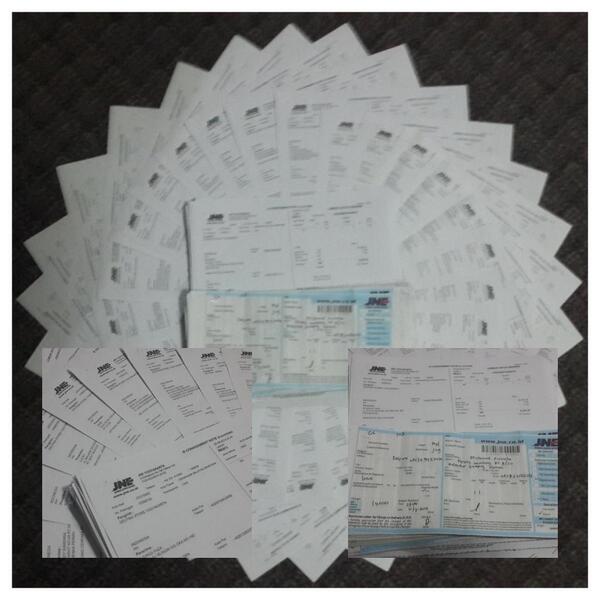 DelfinaStore_YK's tweet photo. BUKTI PENGIRIMAN :) http://t.co/NXzq4OL6lt