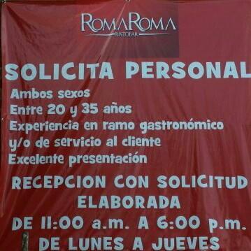 el_coke9's tweet photo. Forma parte de nuestro equipo de trabajo! 
#RomaRoma #empleo #agsmx http://t.co/zqbE7CvdVD