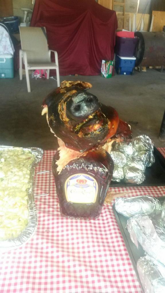 tramp_stamper's tweet photo. MR WHISKEY PIG!! #whiskey #trampstamper #badassrednecks #pantera #hellyeah #slayer #gettingfuckingshitfaced http://t.co/7OLASblyuk