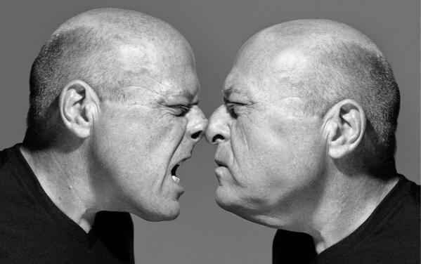 deanjnorris's tweet image. Sometimes when I argue with myself shit gets hairy