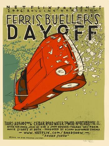 ReelPoster's tweet photo. "Life moves pretty fast. If you don't stop and look around once in a while, you could miss it" #FerrisBuellersDayOff http://t.co/DIz9X0axPX
