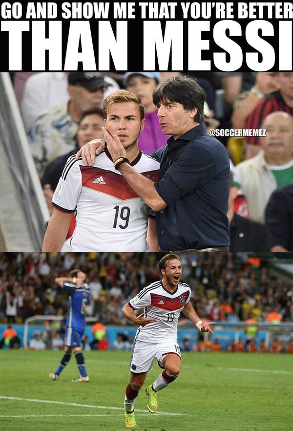 Soccer Memes On Twitter Mario Gotze Joachim Low Http T Co Frrt4epi7l