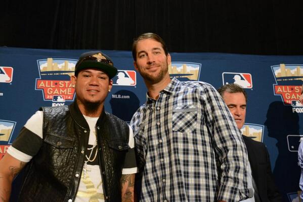 MLB's tweet photo. The #ASG starters. http://t.co/fcemf4zsvV